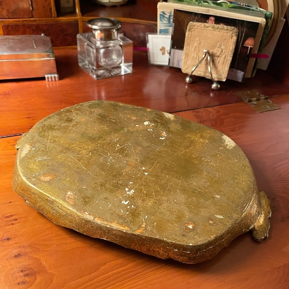 Antique Florentine Wood Tray - Picture 5 of 5